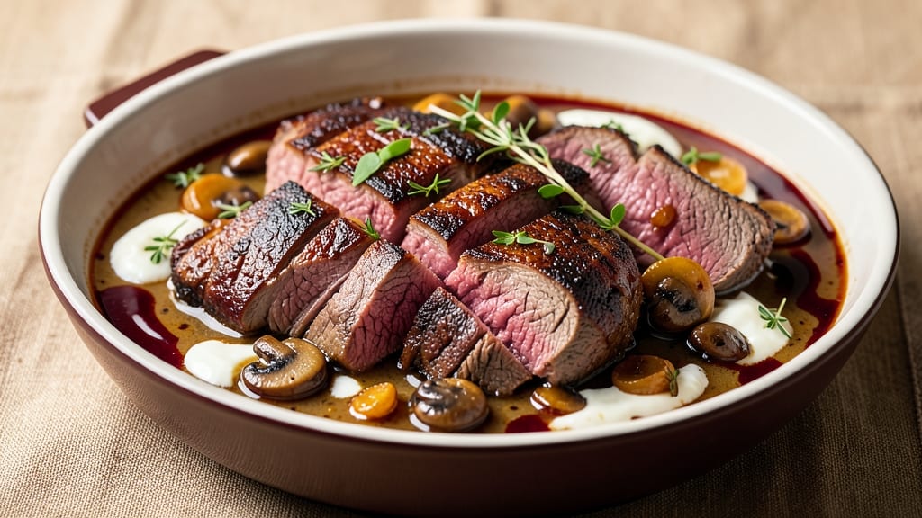 Beef and Mushroom Pressure Cooker Recipe: Ultra-Tender Meat and Earthy Depth in 30 Minutes
