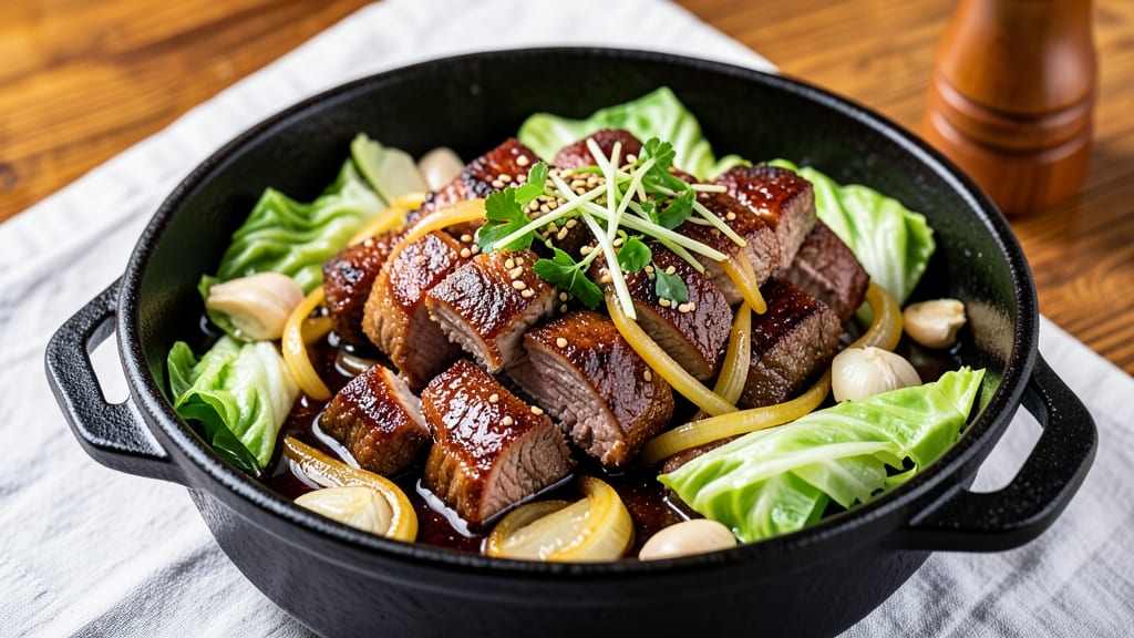 Beef and Cabbage Hot Pot Recipe: Slow-Simmered Spice and Cabbage Softness