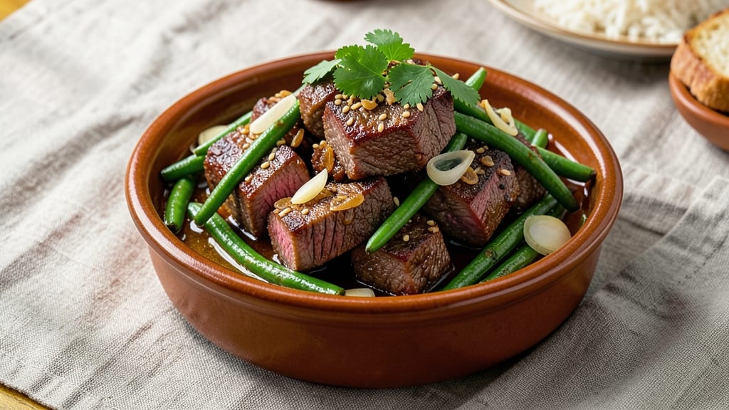 Beef and Green Beans Filipino Recipe: Savory Soy-Ginger Braise With Crisp-Tender Beans