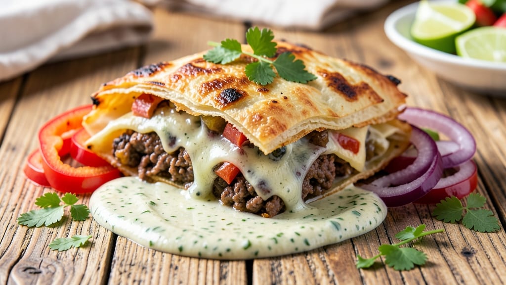 Air Fryer Beef Chimichanga Recipe: Crispy Tortilla Crowns With Gooey Cheese Rivers