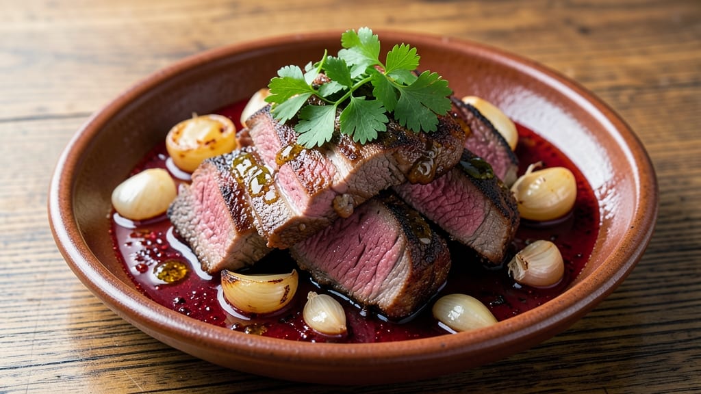 Beef A Casa Portuguese Recipe: Smoky Paprika and Garlic Braised Beef