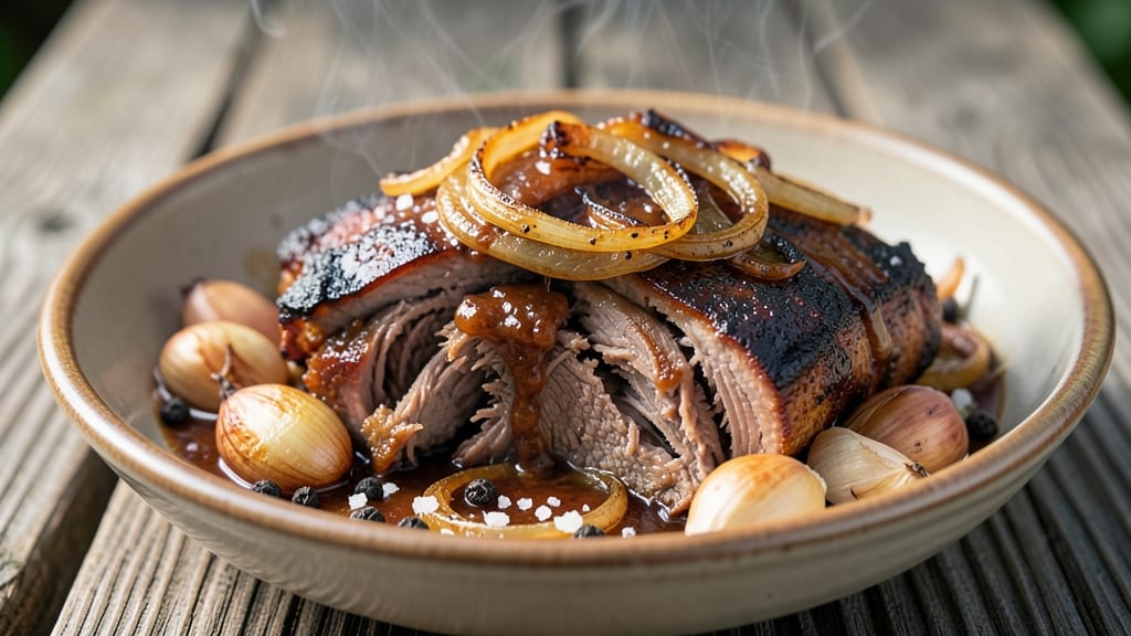BBQ Pulled Beef Brisket Recipe: Smoky Fall-Apart Richness in a Slow Cooker