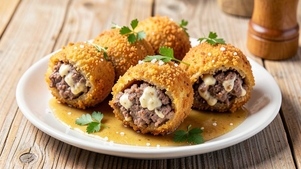 Beef and Potato Croquette Recipe: Crispy Golden Bites With Herby Filling