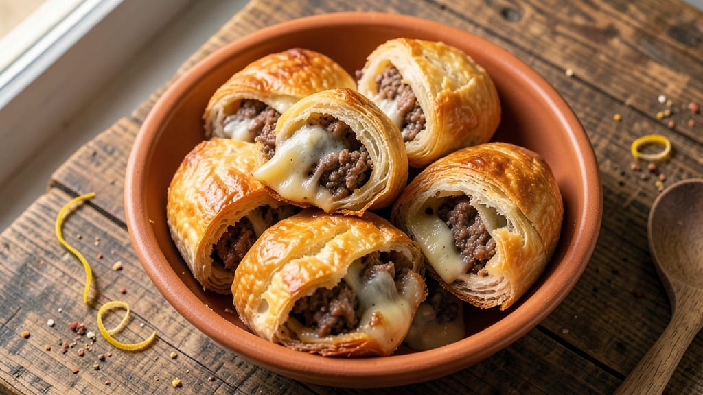 Beef and Cheese Pastelitos Recipe: Crispy Tortilla Crowns With Melty Edges
