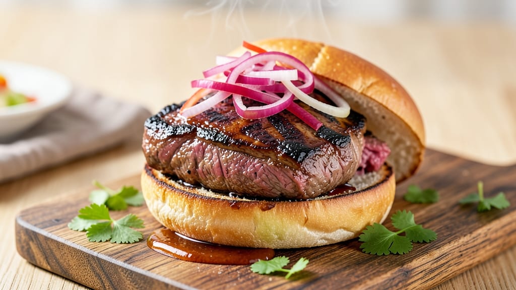 BBQ Beef On A Bun Recipe: Smoky-Sweet Crust and Juicy Bites