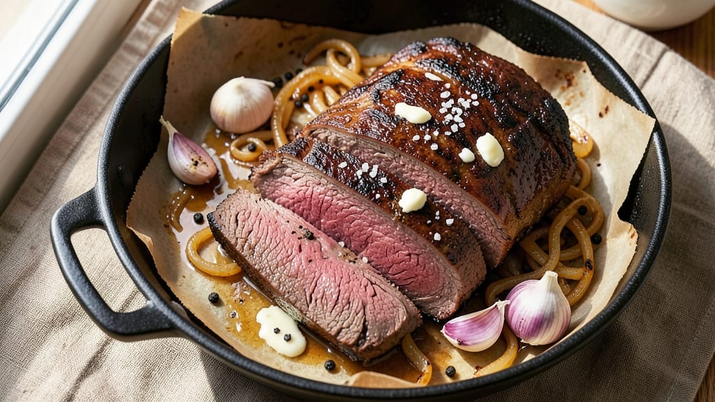 American Roast Beef Recipe: Juicy, Caramelized Crust With Pan Sauce Magic