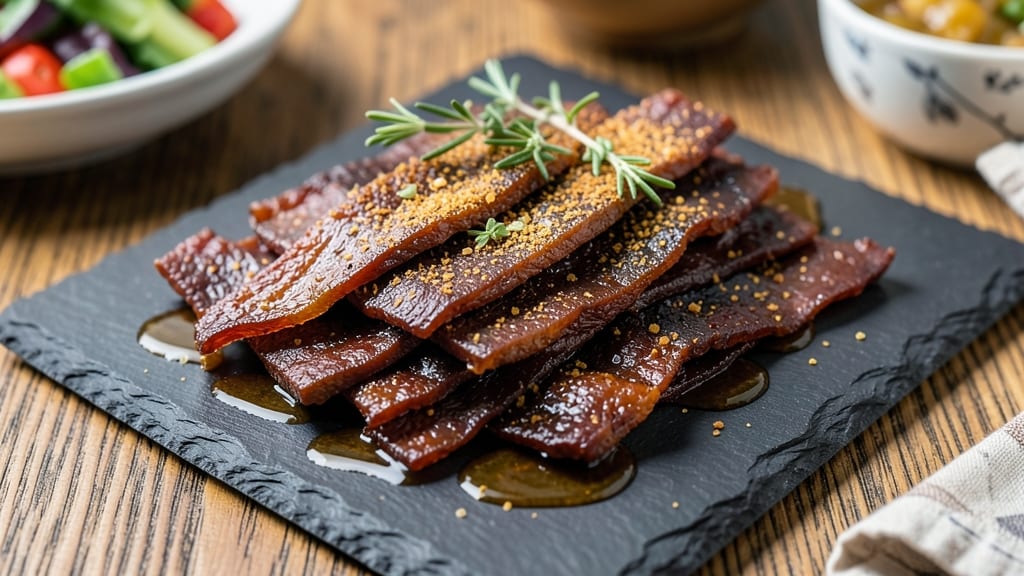 BBQ Beef Jerky Recipe: Dehydrator-Crispy, Smoky, and Ready in 6 Hours