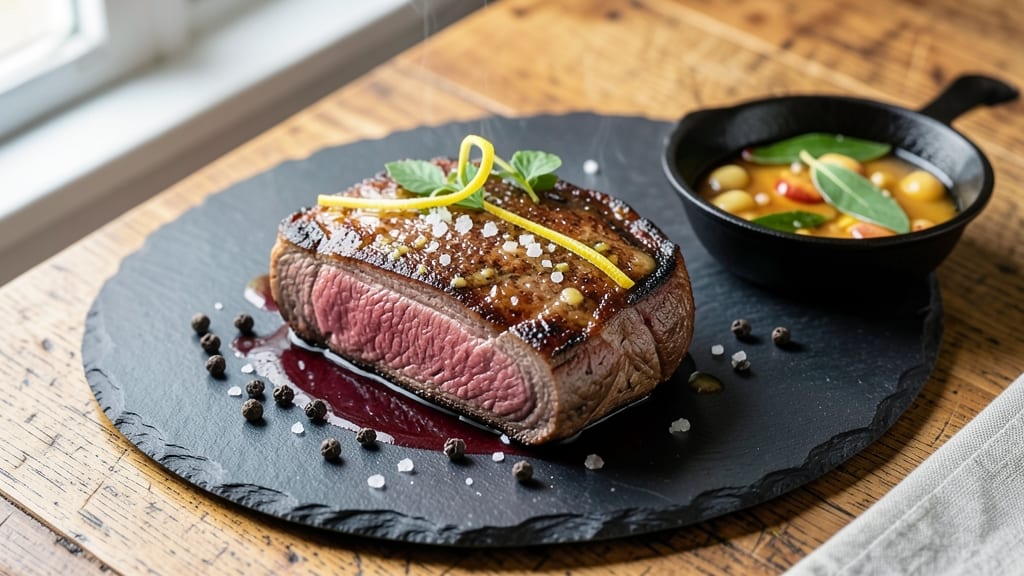 Australian Beef Steak Recipe: Charcoal-Seared Crust With Juicy Pink Centers