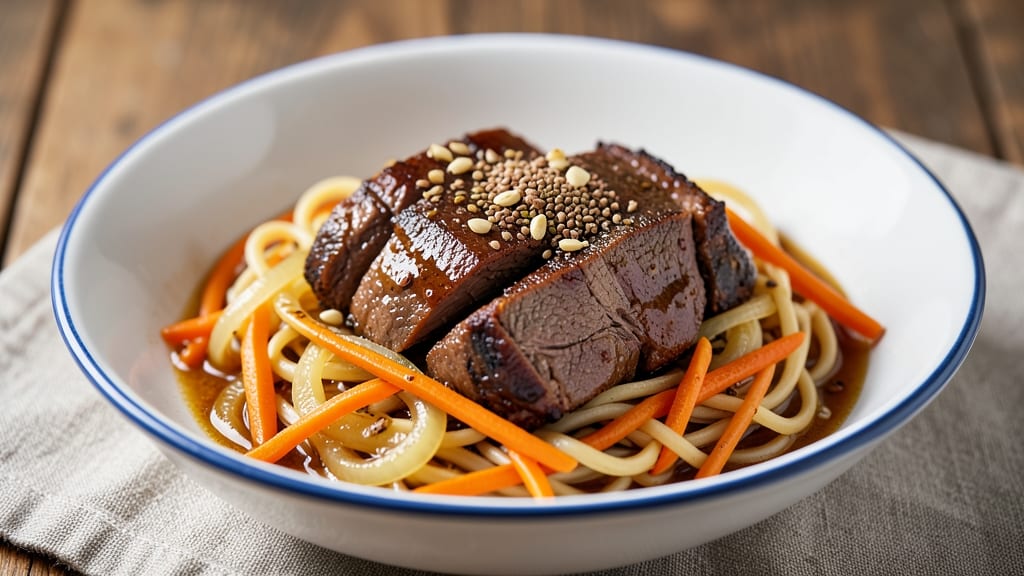 Beef and Noodles Recipe Pioneer Woman: Smoky Cumin Crust Over Hearty Beef and Noodles