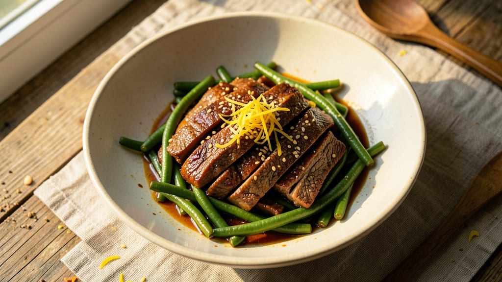 Beef and String Beans Stir Fry Recipe: Wok-Seared Protein with Crunchy Green Beans