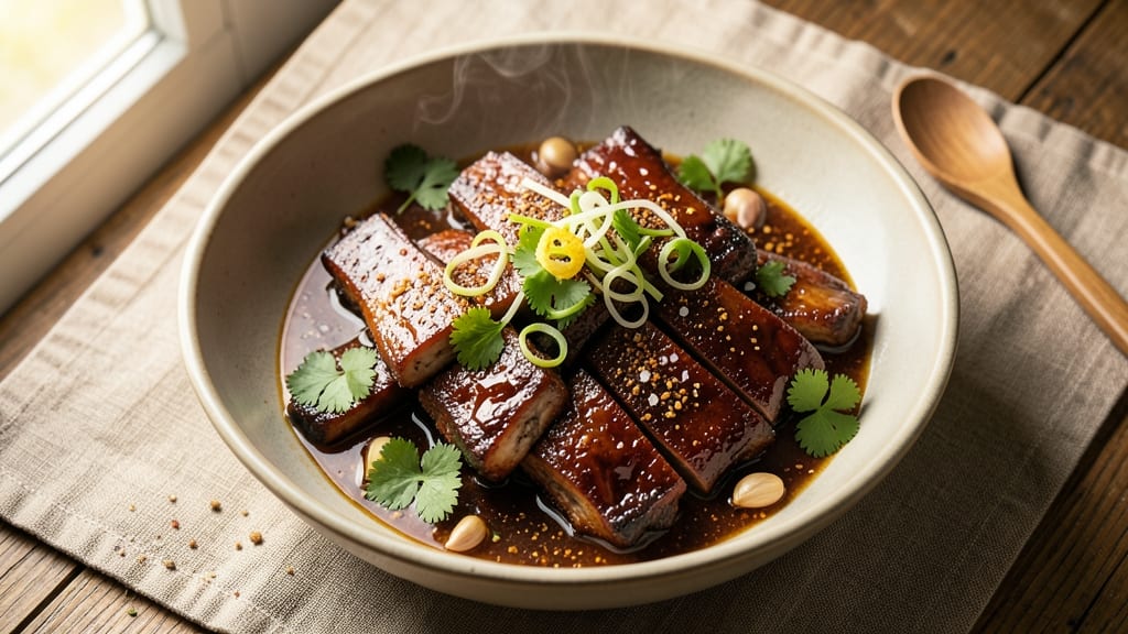 Asian Style Beef Ribs Recipe: Wok-Smoked Spice Rub for Fall-Off-Bone Tenderness