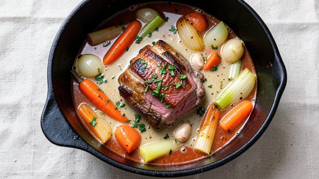 8 Hour Beef Stew Recipe: Deep Umami Depth From Slow-Braised Chunks