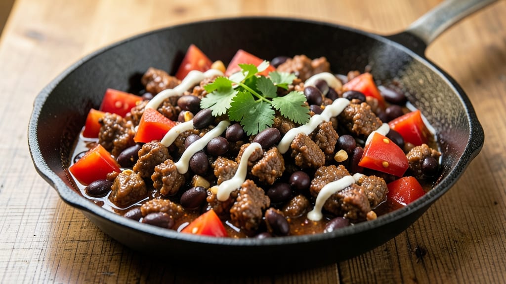 Beef and Black Bean Chilli Recipe: Deep-Spiced, Hearty One-Pot Heat