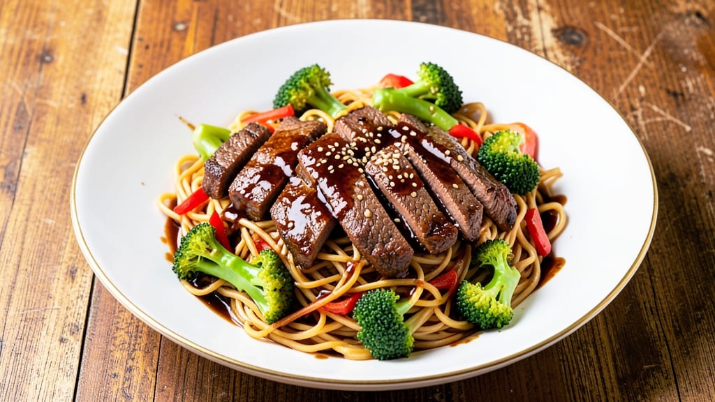 Beef and Broccoli Chow Mein Recipe: Wok-Tossed Crunch and Silky Noodles
