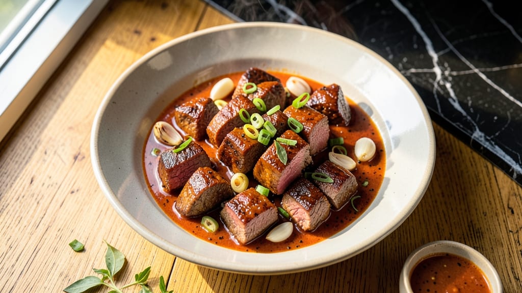 Beef Adobada Recipe: Smoky Soy-Vinegar Marinated Tender Bites