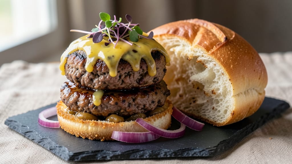 Beef and Lentil Burgers Recipe: Hearty Plant-Powered Patties With No Compromises