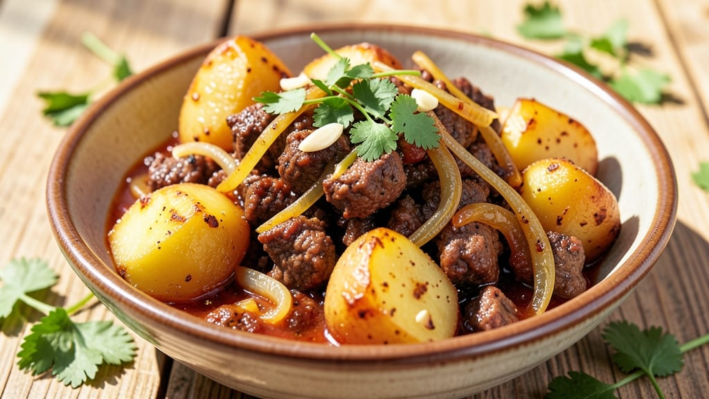 Beef Aloo Keema Recipe: Spiced Ground Beef and Potatoes in One-Pot Richness