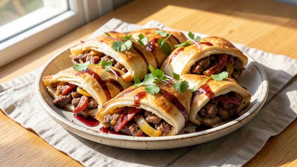 Beef and Chorizo Empanadas Recipe: Flaky Pastry Wrapped in Smoky Spice