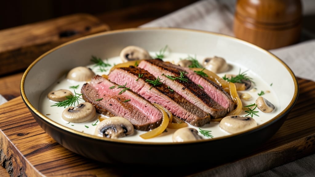 Beef and Mushroom Stroganoff Recipe: Slow-Cooker Richness With Creamy Mushroom Sauce