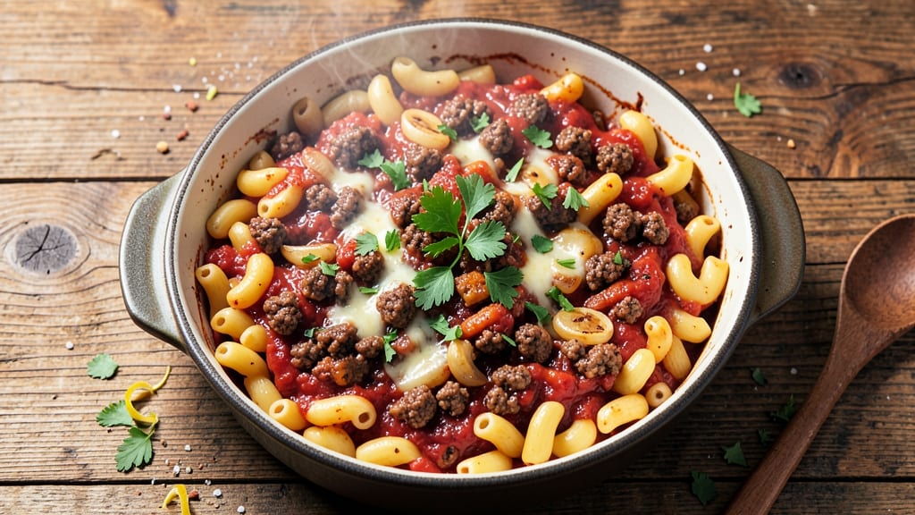 Baked Beef Macaroni Recipe: Cheesy Layers That Bake to Golden Perfection