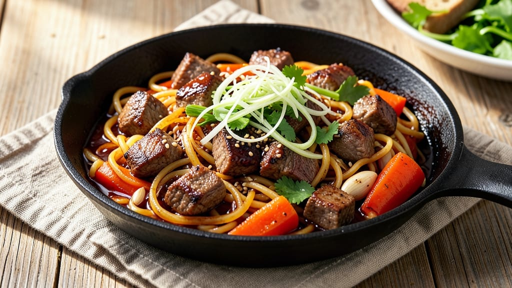 Beef and Noodles Dutch Oven Recipe: Deep-Simmered Umami With Al Dente Noodles