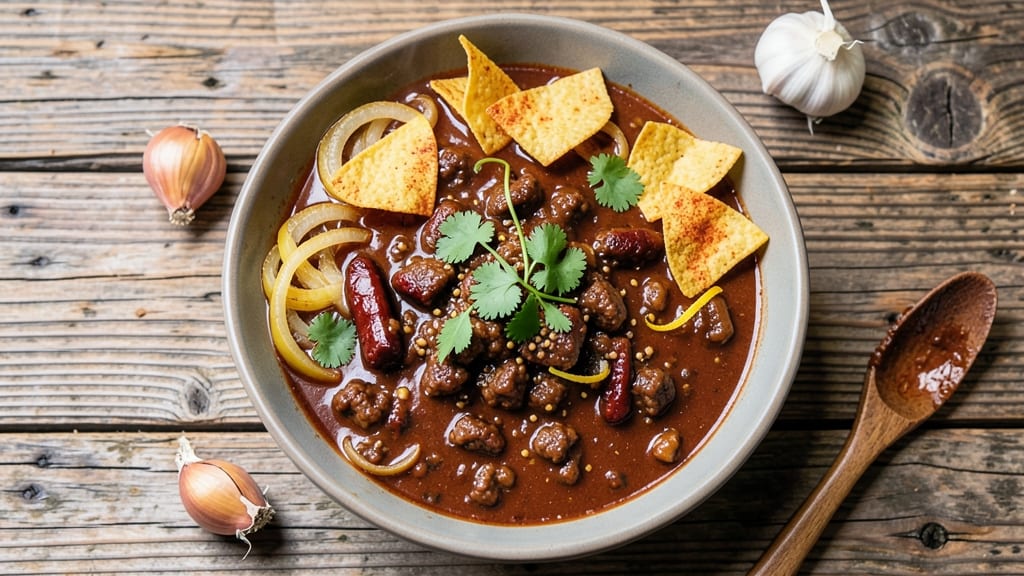 Ancho Beef Chili Recipe: Smoky Tortilla-Crusted Depth With Ancho Heat