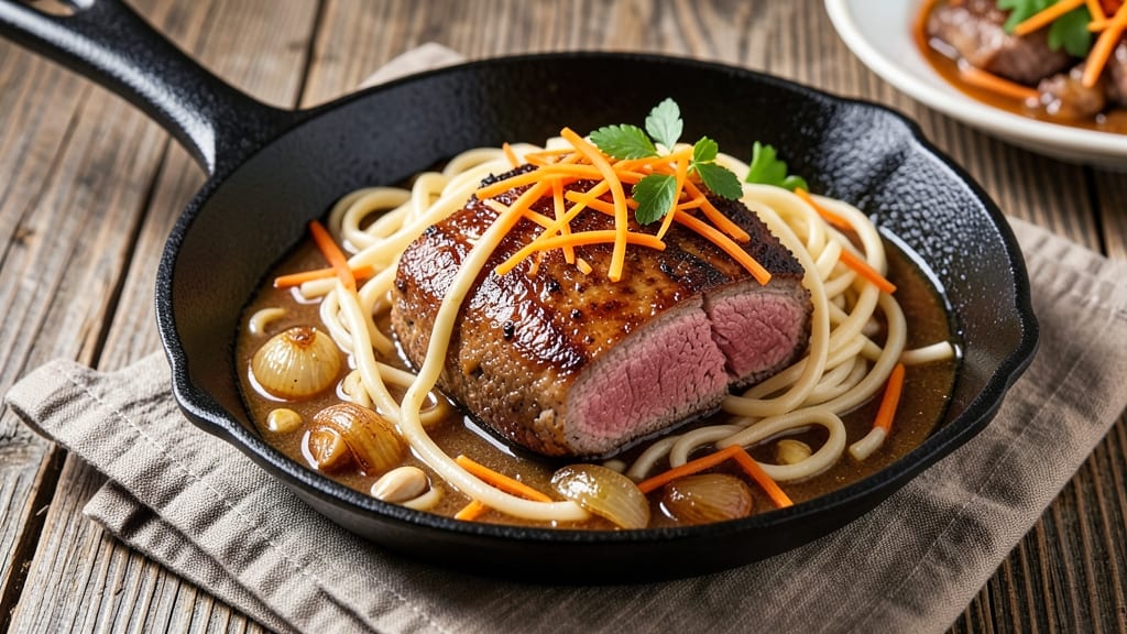 Beef and Noodles Brown Gravy Recipe: Deep-Roasted Meatiness With Umami-Packed Sauce