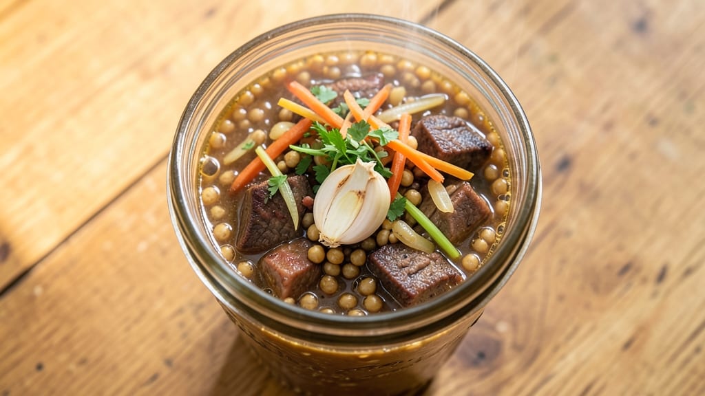 Beef Barley Soup Canning Recipe: Year-Round Pantry Staple With Meaty Depth