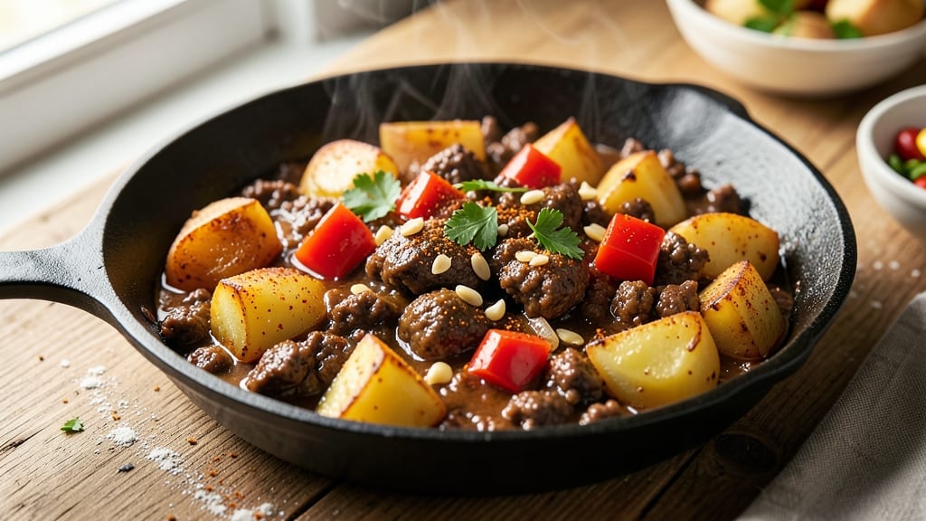 Beef and Potato Goulash Recipe: Smoky Paprika-Rich Stew With Hearty Texture
