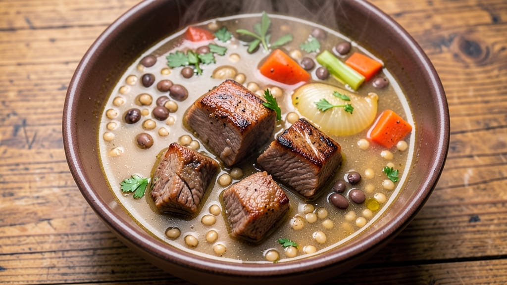Beef Barley Lentil Soup Recipe: Hearty Winter Stew With Earthy Depth
