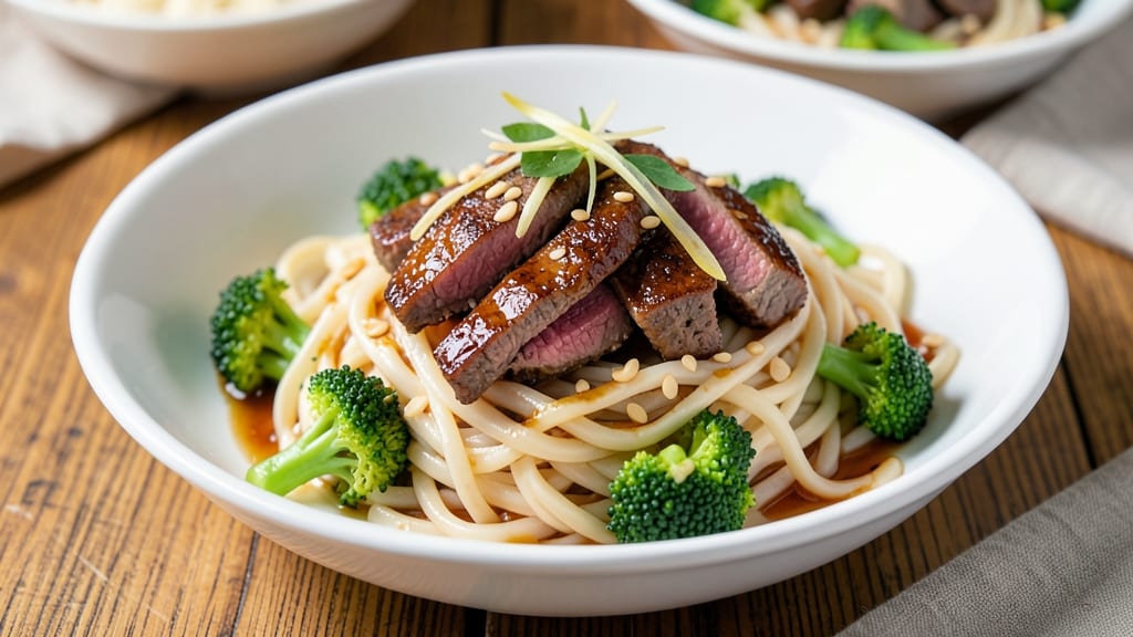Beef and Broccoli Udon Stir Fry Recipe: Savory Soy-Glazed Noodles With Quick-Wok Crunch