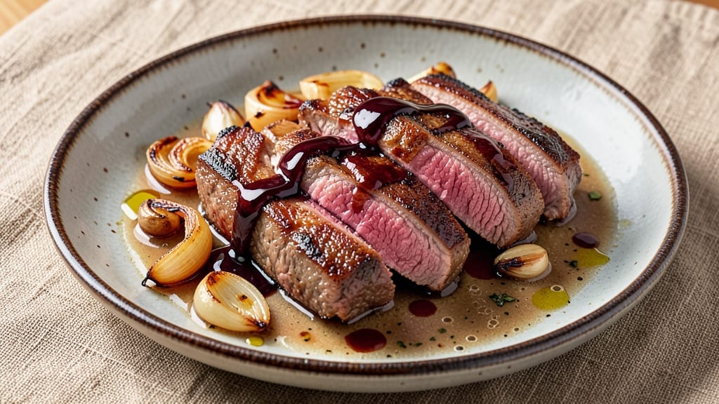 Beef and Balsamic Vinegar Recipe: Deep-Roasted Caramelized Bites