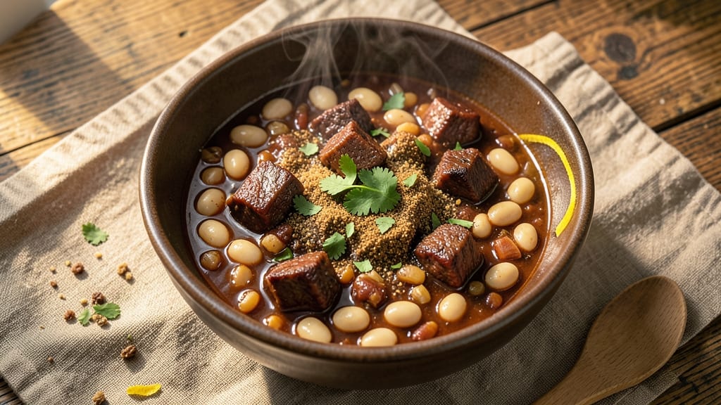 Award Winning Beef Chili Recipe with Beans: Deep-Smoked Spice and White Bean Heartiness