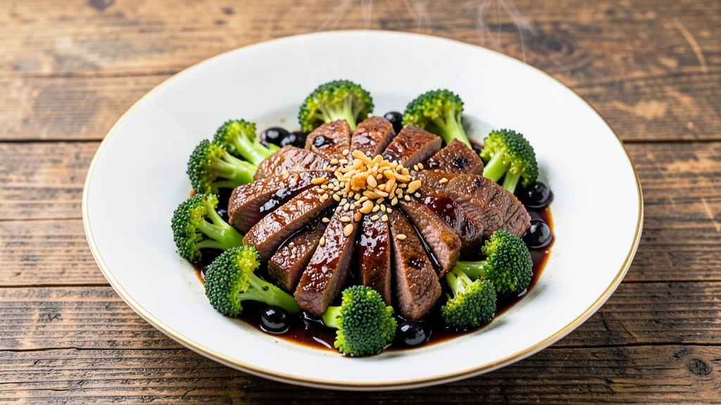 Beef and Broccoli Recipe Made With Lau: Wok-Seared Flavor and Crispy Noodles Fusion