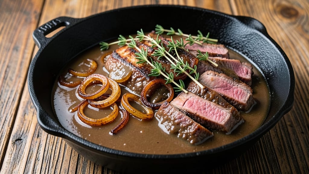 Beef and Onion Gravy Recipe: Pan-Dripping Richness in 20 Minutes