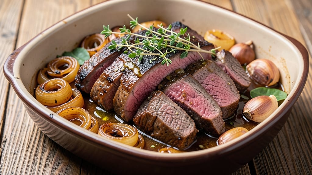 Beef Bake Recipe: Slow-Braised Richness With Caramelized Onion Depth