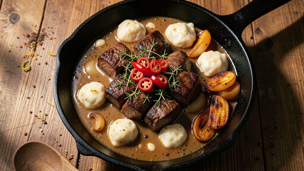 Authentic Jamaican Stew Beef Recipe: Deep-Spiced Rum and Scotch Bonded Flavor