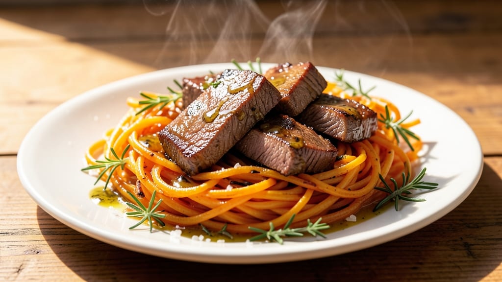 Beef and Spaghetti Squash Recipe: Hearty One-Pan Protein-Packed Dinner