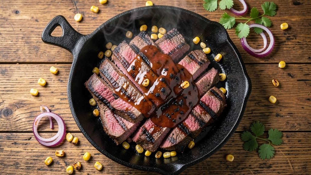 BBQ Beef Skirt Steak Recipe: Smoky Char and Caramelized Crust in 20 Minutes