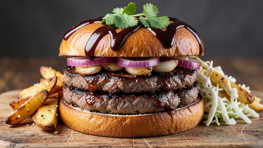 BBQ Roast Beef Sandwich Recipe: Slow-Smoked Crust Over Juicy, Melted Cheese Rivers