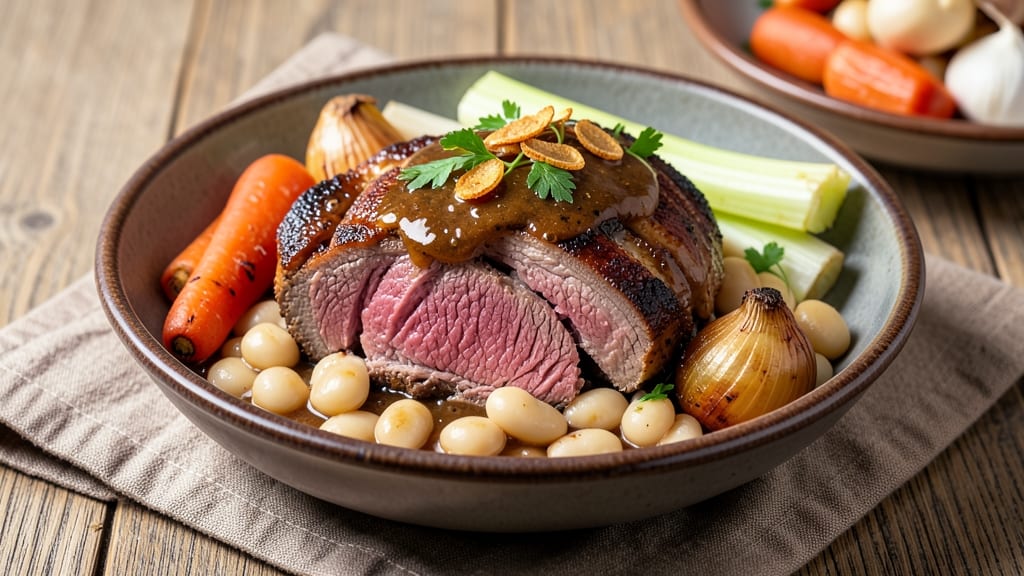 Beef and White Beans Recipe: Hearty Italian-Style Minestrone Simmer