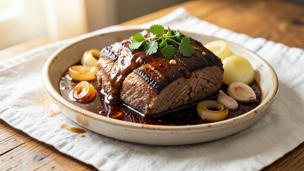 BBQ Beef Roast Crock Pot Recipe: Slow-Braised Juiciness With Minimal Effort