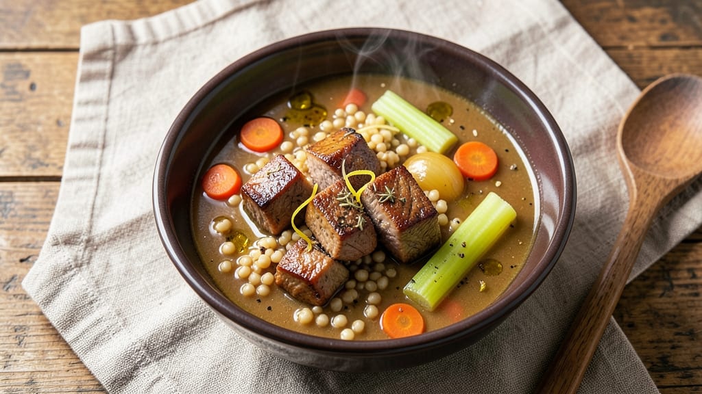Beef Barley Soup Recipe Ingredients: Hearty Winter Comfort in One Pot