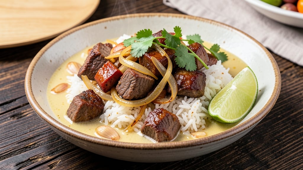Beef Arroz Caldo Recipe: Fragrant Ginger-Lime Broth with Silky Rice