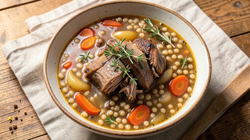 Beef Barley Soup Recipe From Scratch: Hearty Simmered Richness With Earthy Barley and Tender Beef