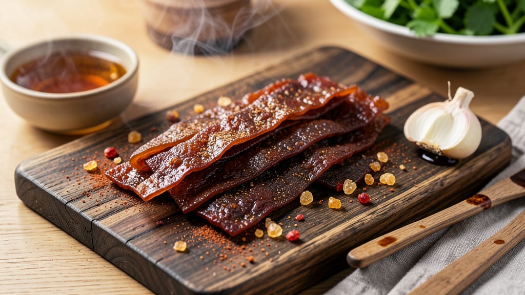 BBQ Ground Beef Jerky Recipe: Smoky-Spiced Crunch in 2 Hours