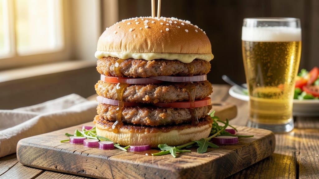 Battered Beef Burgers Recipe: Crispy Crust, Juicy Centers Without the Grill