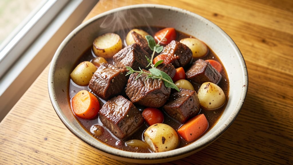 Apple Cider Beef Stew Recipe: Rachael Ray's Slow-Simmered Comfort