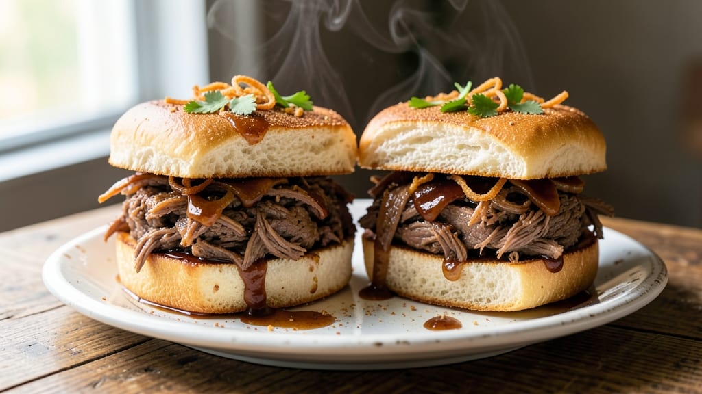 Barbecue Beef Sandwiches Crock Pot Recipe: Slow-Smoked Flavor Without the Grill