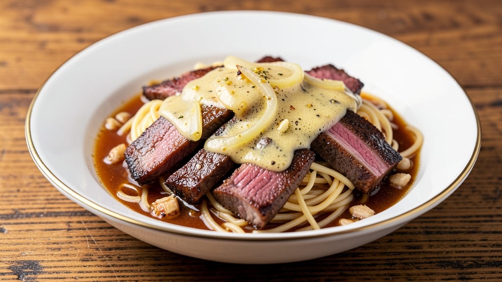 Beef and Butter Noodles Recipe: Rich Beef Broth with Al Dente Noodles
